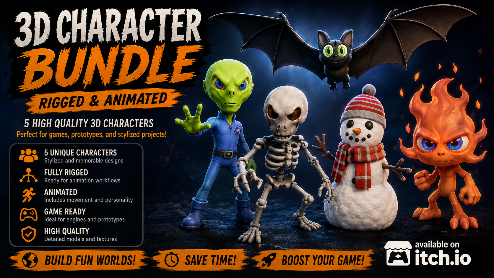 3D Character Bundle